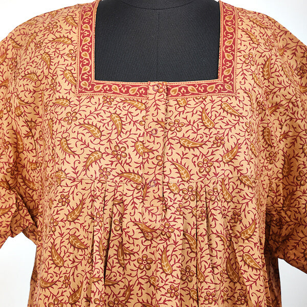 Yavonne Nighty Cotton Pleated 2XL Size