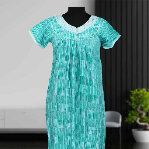 Nstyle Rayon Nighty PLEATED M