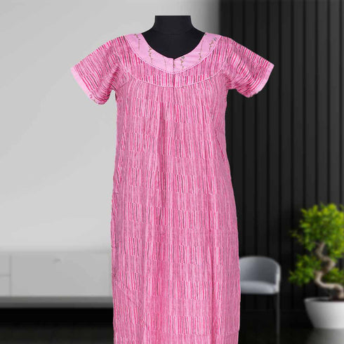 Nstyle Rayon Nighty PLEATED M