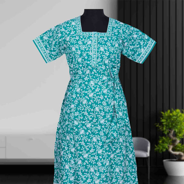 YAVONNE Cotton Nighty JUBBA FROCK M