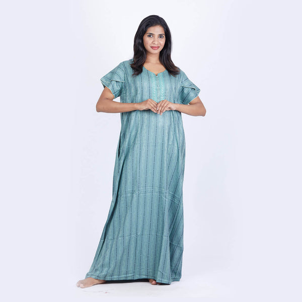 SHANDAR Rayon Nighty ALINE L