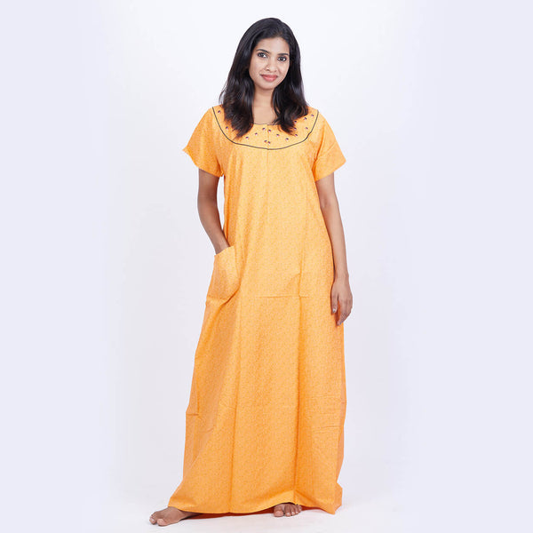 Nstyle Cotton Nighty ALINE L