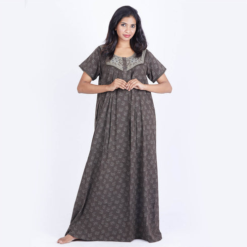 SHANDAR Crush Nighty PLEATED M