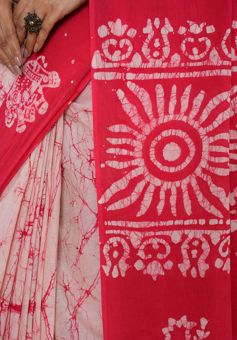 Jaipur Hand Block Print Saree
