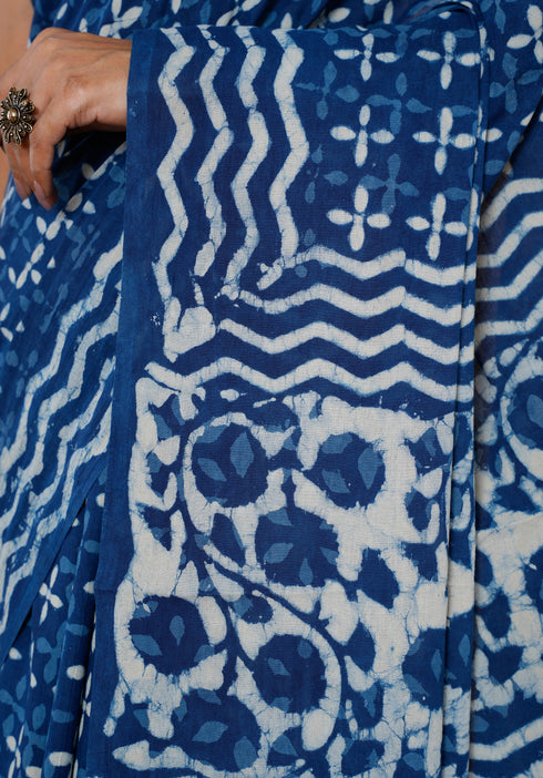 Jaipur Hand Block Print Saree