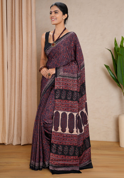 Jaipur Hand Block Print Saree