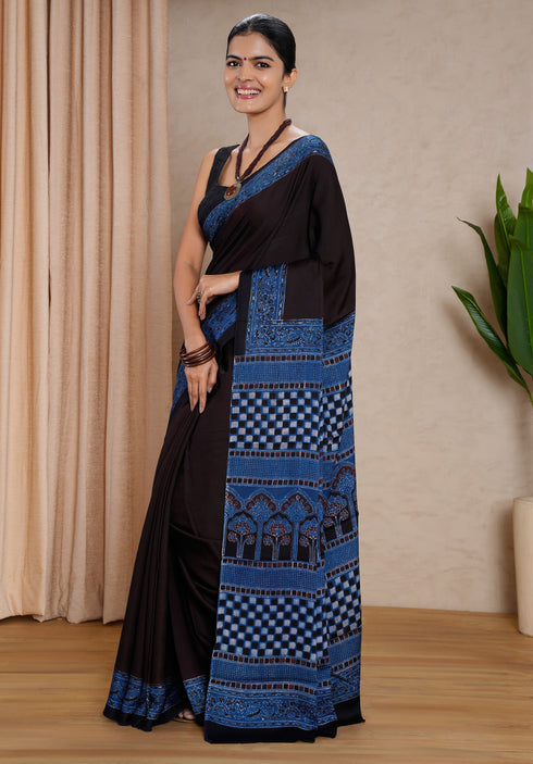 Jaipur Hand Block Print Saree