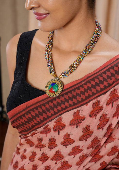 Jaipur Hand Block Print Saree