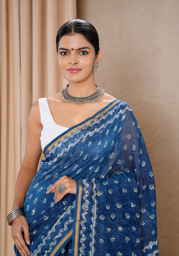 Jaipur Hand Block Print Saree