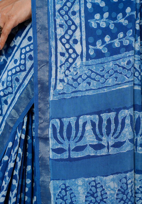 Jaipur Hand Block Print Saree