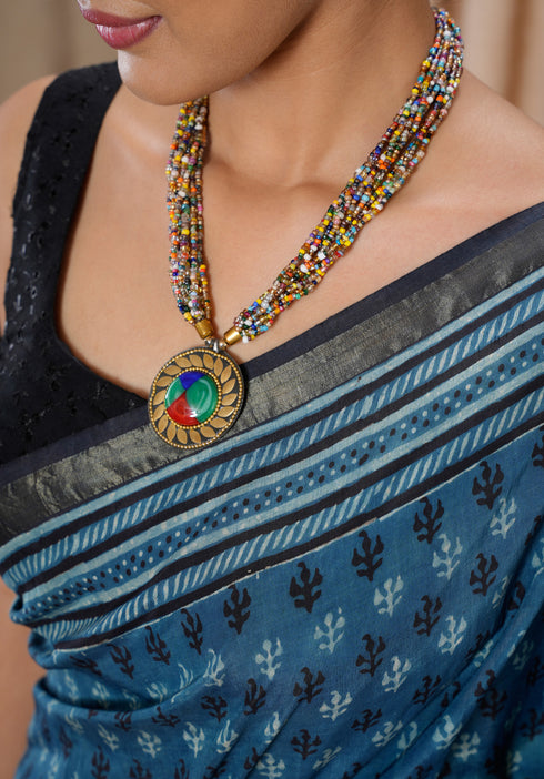 Jaipur Hand Block Print Saree