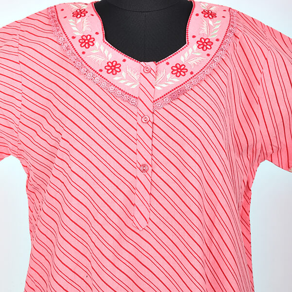 Shandar Cotton Nighty Aline (Size L)