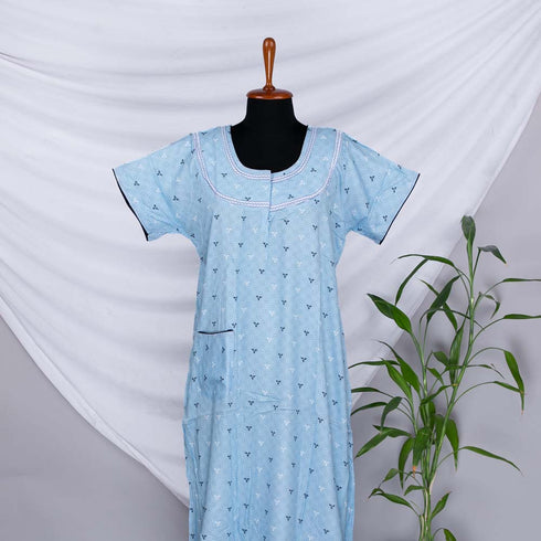 Nstyle Cotton Nighty Aline (Size XL)