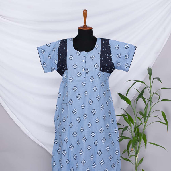 Nstyle Cotton Nighty Aline (Size XL)
