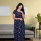 Nstyle Rayon Nighty PLEATED M