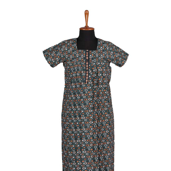 Relax Cotton Nighty Pleated (Size S)